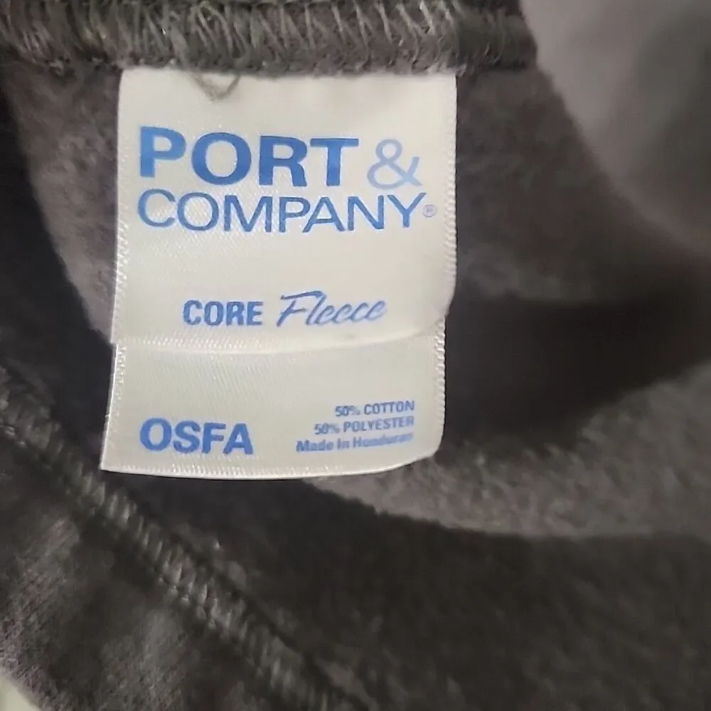 Blanket Port & Company® Core FleeceDark Gray Roadrunners Soccer Club 50